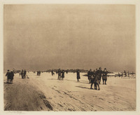 KG 16057
<br/>
Winterlandschap met schaatsers
<br/>
<em>Raay, Jean Jozef George Frans van (1898-1974)</em>